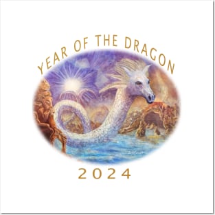 Year of the Dragon 2024 Posters and Art